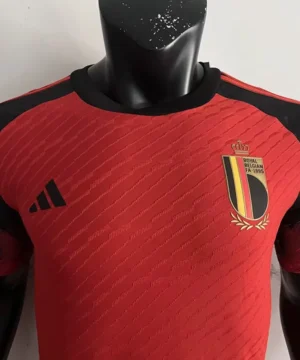 Bélgica Local Copa Mundial Versión Jugador Camiseta de Fútbol