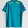 Camisetas de entrenamiento azules de Brasil 2021