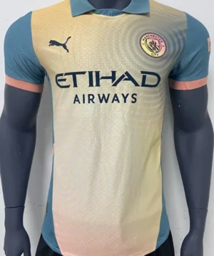 Camiseta de fútbol de edición especial del Manchester City 24-25, versión para jugadores