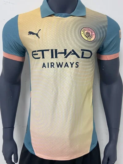 Camiseta de fútbol de edición especial del Manchester City 24-25, versión para jugadores