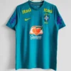 Camisetas de entrenamiento azules de Brasil 2021