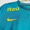 Camisetas de entrenamiento azules de Brasil 2021