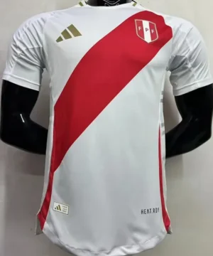 Camiseta de fútbol de la selección de Perú 24-25 en versión local