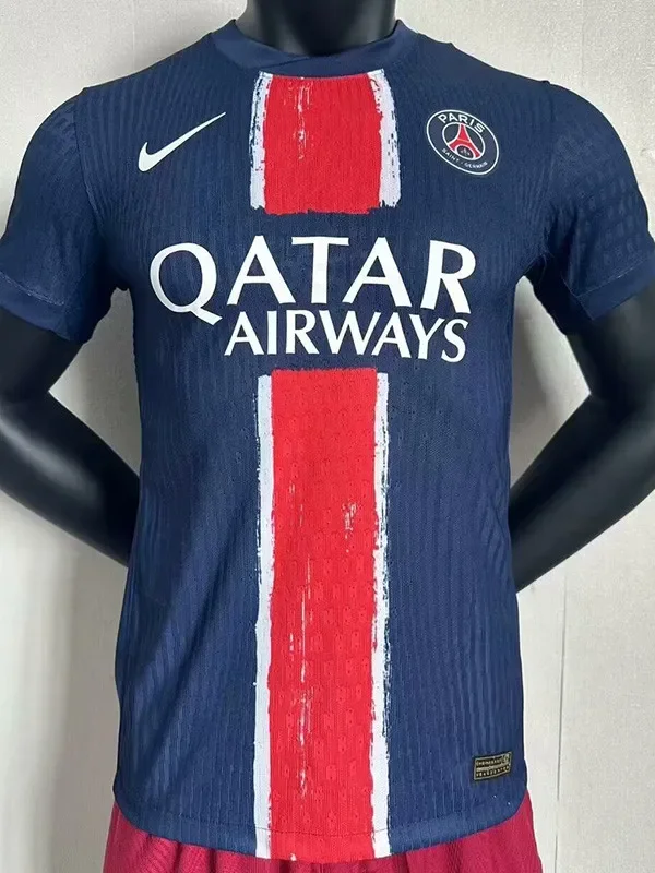 Camiseta de fútbol de jugador local del PSG 24-25