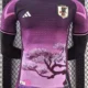 Camisetas de entrenamiento de edición especial para jugadores de Japón, color morado y rosa, 23-24